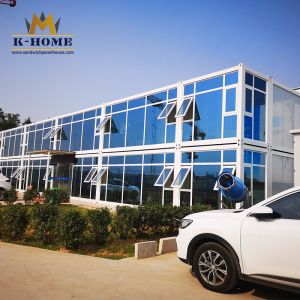 Two Story Portable Accommodation Movable Prefabricated Container House