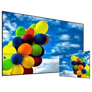 Wall Mounted LCD Video Display Panel Multifunctional Wide Color Gamut