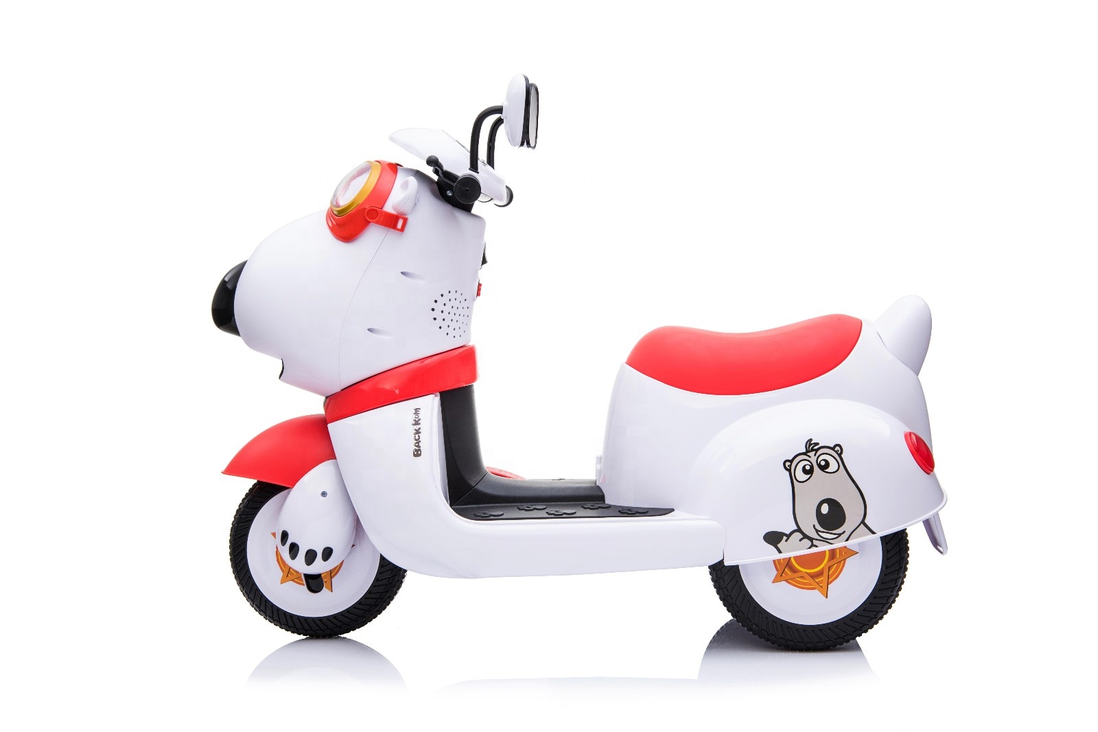 6v Electric Motorcycle Cars with Music and Lights G.W. N.W 9.6/7.45kg Plastic Type PP