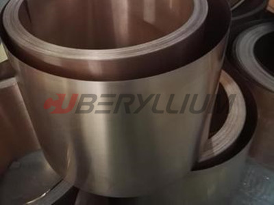 300mm Wide Beryllium Copper Strips For Bell Relay Contact Spring