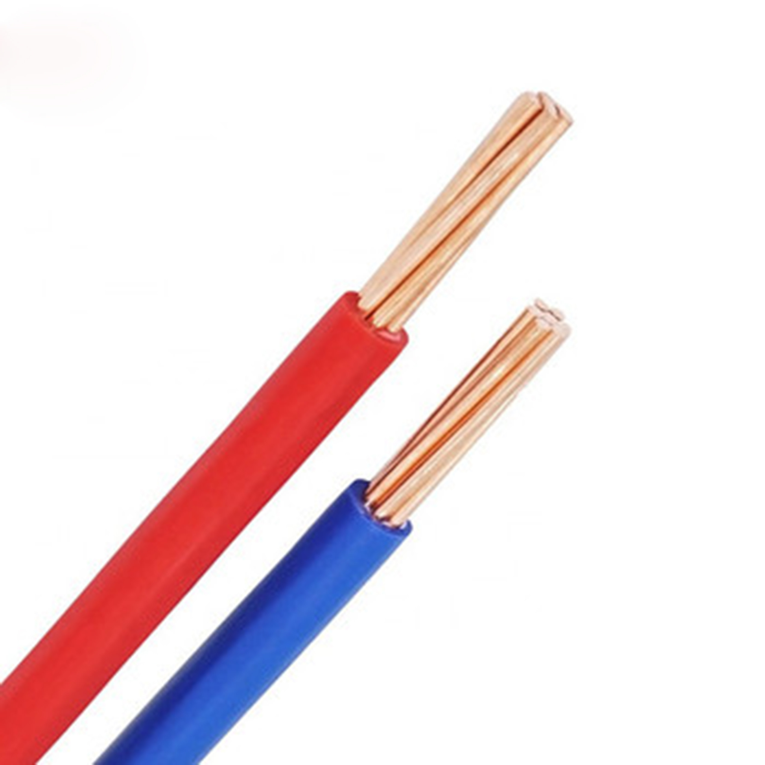 Antiwear Heatproof Single Core Insulated Wire , Multicolor PVC Single Core Cable