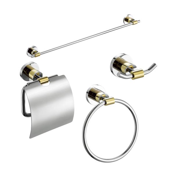 Sanitary Ware Wall Mounted Bathroom Hardware Sets Restroom Accessories Stainless