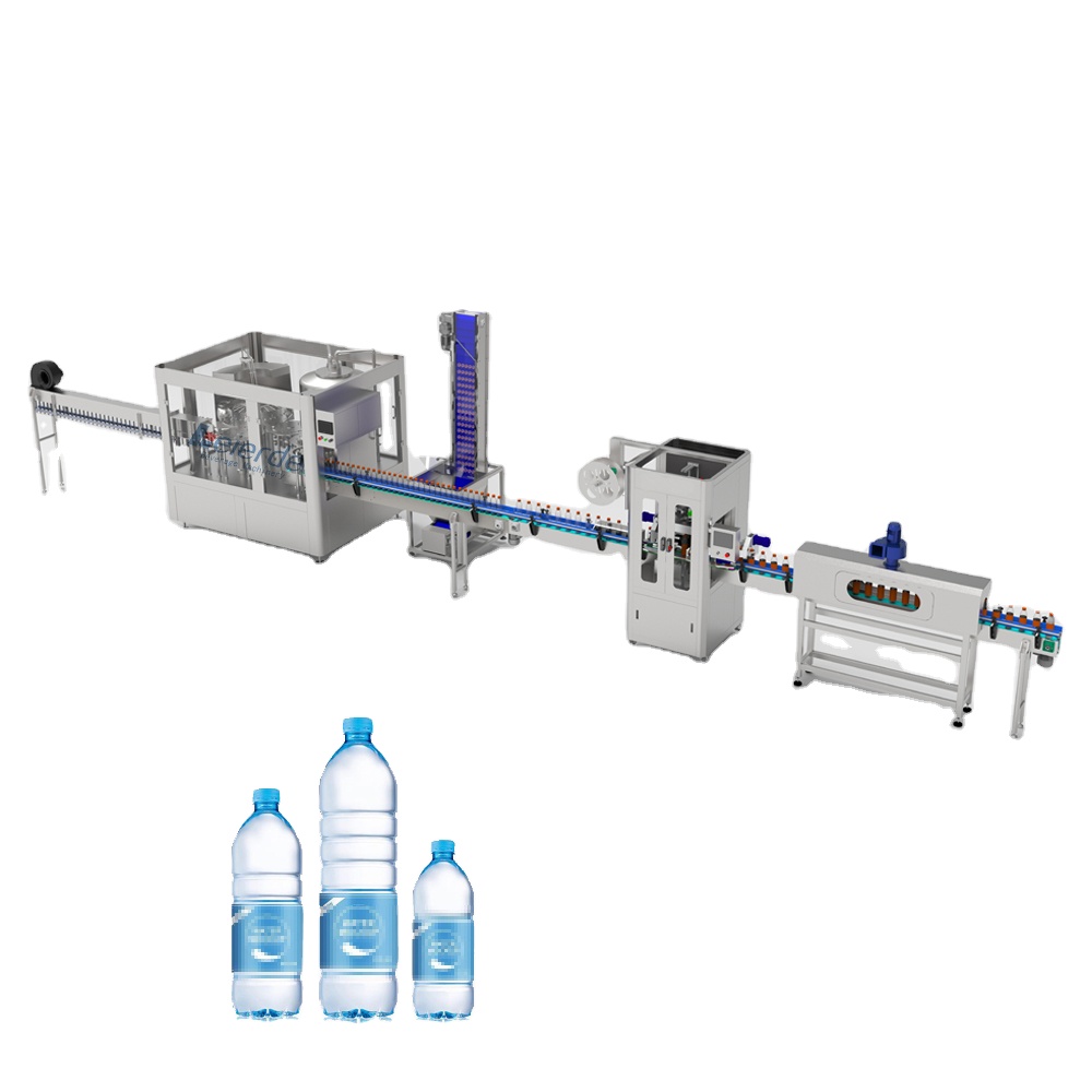 Stainless Steel Washing Filling And Capping Machine 4000BPH 8000BPH