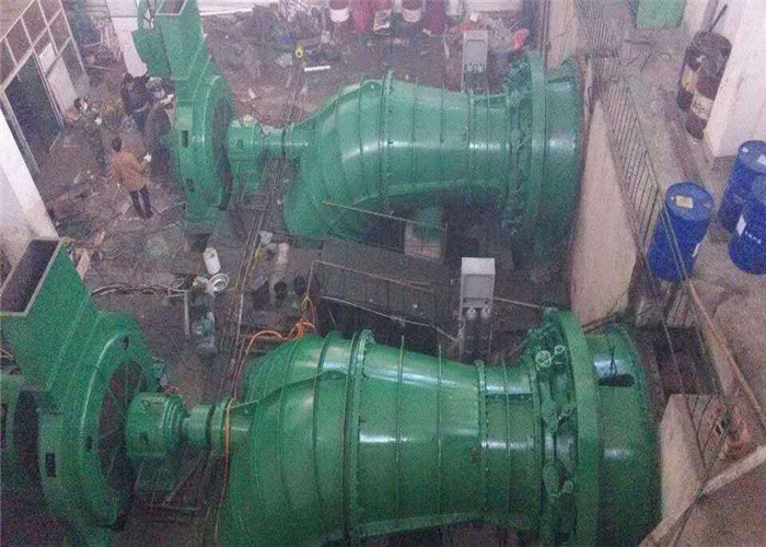 Pit Type Micro Tubular Water Turbine Generator / Mini Hydro Turbine 200kw