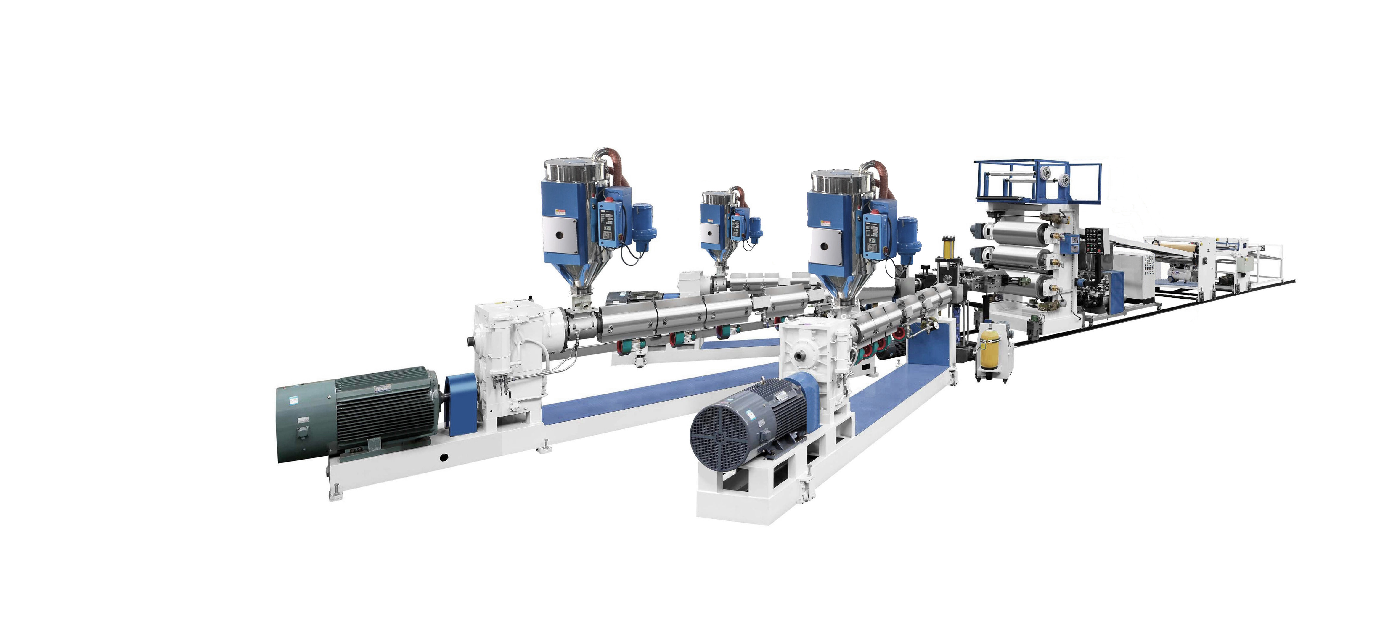 8Ton Capacity suitcase PC Luggage sheet extrusion machine for trolley luggage