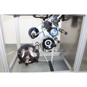 5000 Sets/Month Capacity Flat Box Sticker Jar Labeler for Assembly Line