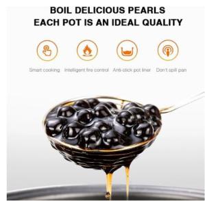  Programmable 3KG 2.8mm Thickness Tapioca Pearl Cooker Manufactures