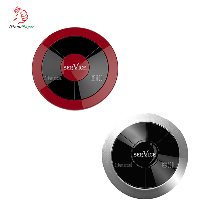 Customize language touch screen wireless call system wrist watch pager