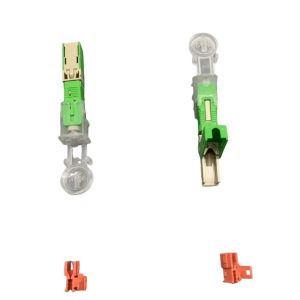 50mm Length Insertion Loss within 0.3dB FTTH Quick SC UPC/APC Fiber Optic Fast