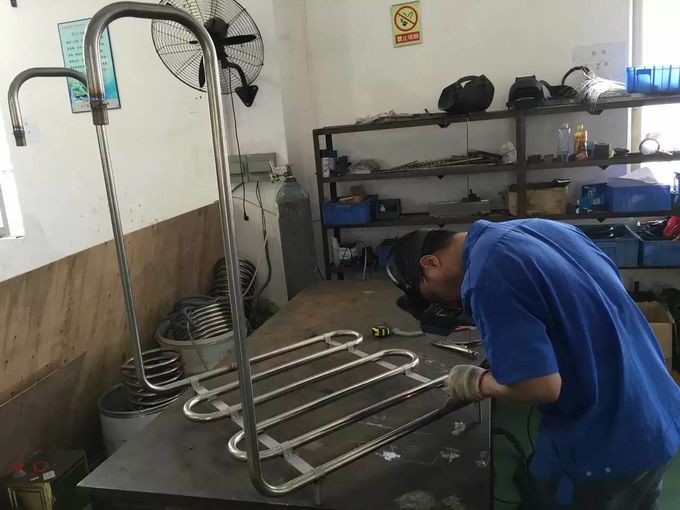 3 Element 316 Stainless Steel Electric Tubular Immersion Heater For Surface Finishing 15
