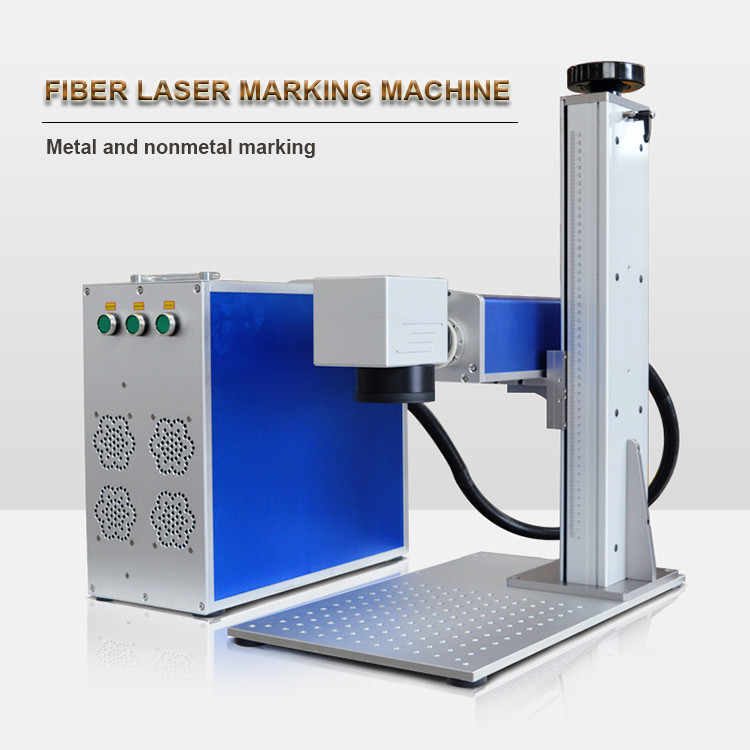 Portable Small Fiber Laser 20w 30w 50w 100w Max Raycus JPT CNC Desktop Color Fiber Laser Marking Machine Price for Metal