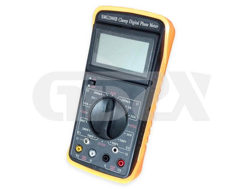 Handheld Digital Double Clamp Phase Meter With Low Power Consumption