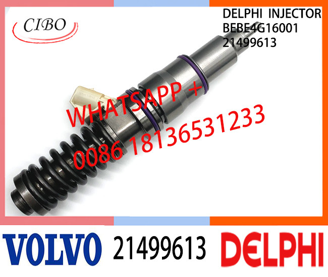 21499613 BEBE4G16001 Fuel engine Diesel Injector 21499613 BEBE4G16001 22340642 E3.4 for VOL MD11 P3624 TIER 4
