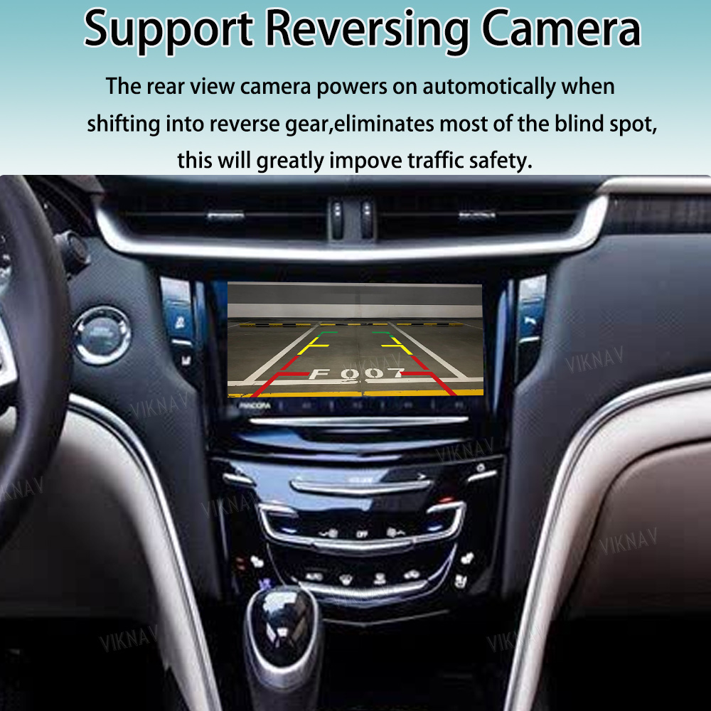 Viknav Linux Interface Box for Cadillac ATS-L XTS SRX CTS 2013-2018 with Wireless CarPlay