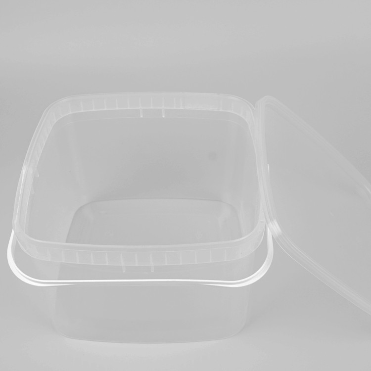 ISO9001 BPA Free Transparent Plastic Bucket PP Material For Water