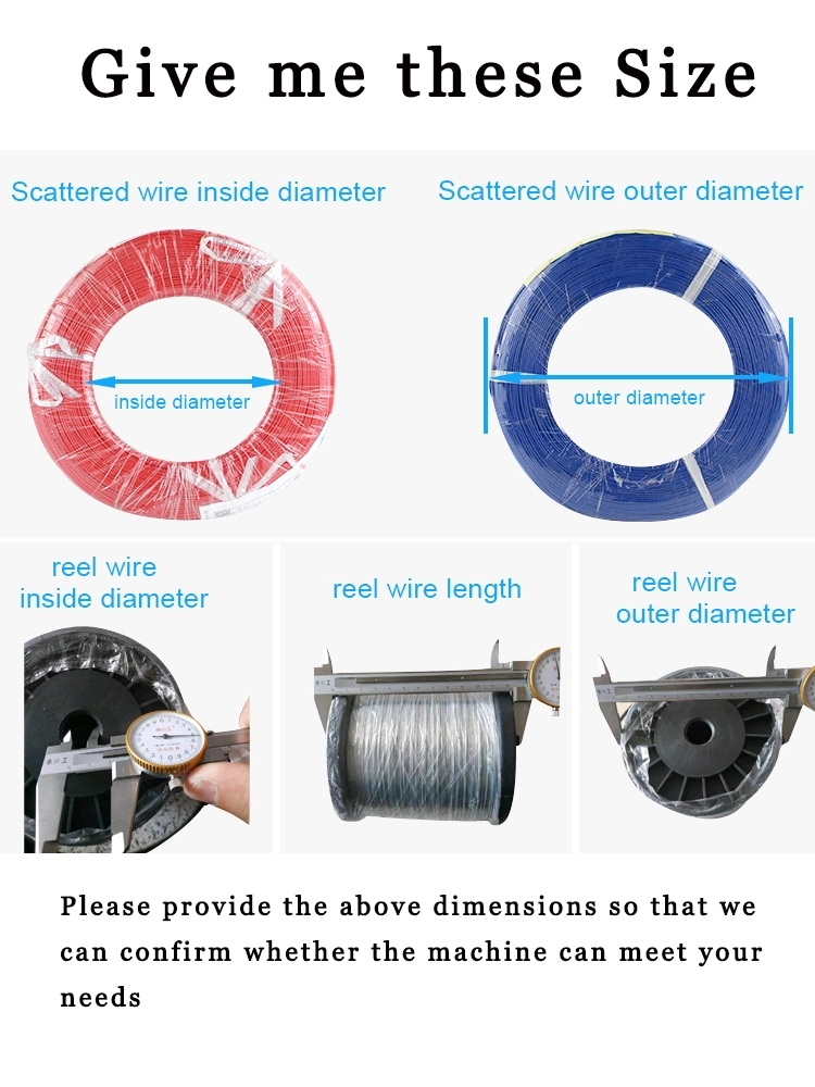 120 Revolutions/Minute Wire Feeder Automatic Cable Coiling Machine for Wire Processing