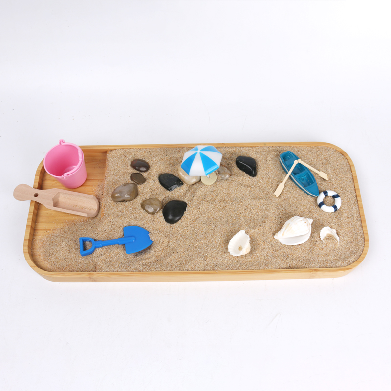 Zen Garden for Desk, Japanese Zen Garden Kit with Sand Stamp Sphere and Essential Accessories, Mini Zen Sandbox Office Decor Kit