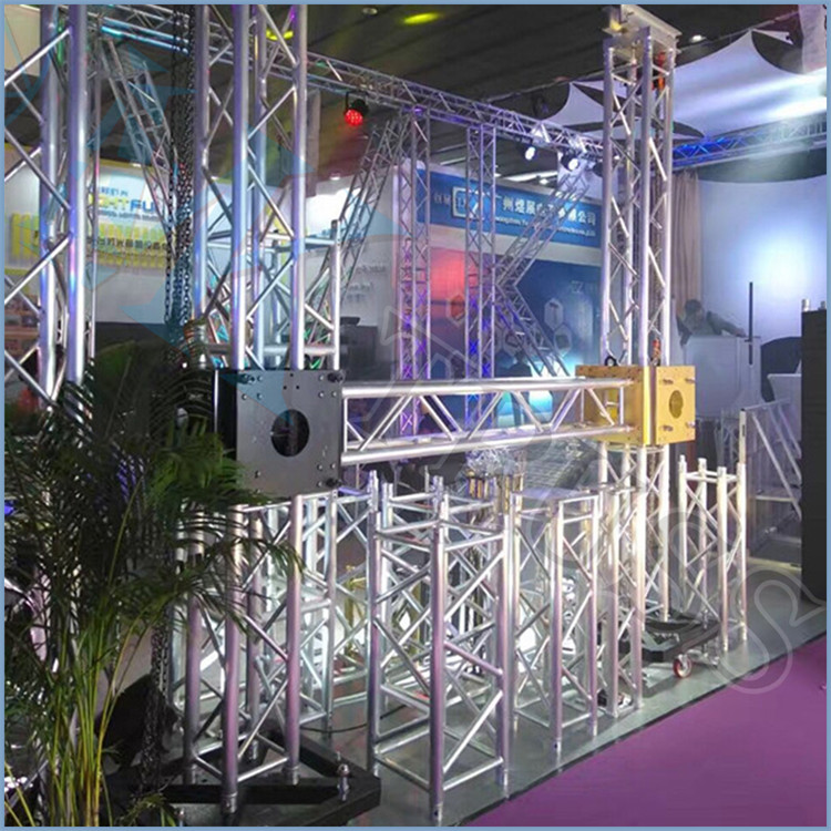 Truss Lift Ground Support Tower Aluminum Lighting System with Aluminum Alloy Certificate