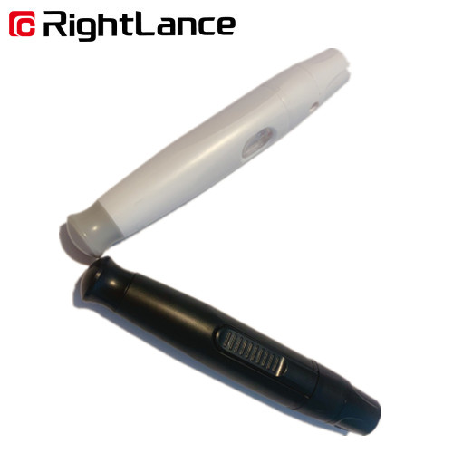 Medical Sterile ABS Safety Lancet Pen For Cupping Two Rail Structure