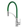 Buy cheap Silicone Hose Chrome Finish Kitchen Mixer Faucet Water Saving Corrosion from wholesalers