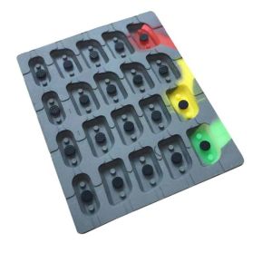 4x5 POS Terminal Silicone Rubber Keypads 50 Shore A