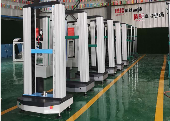  Computerized Electronic Universal Material Testing Machine UTM Double Column Manufactures