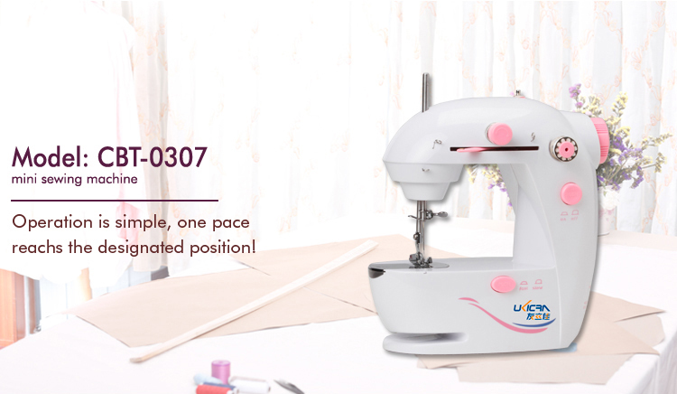 Adjustable Stitch Length Portable Buttonhole Sewing Machine for Household Sewing