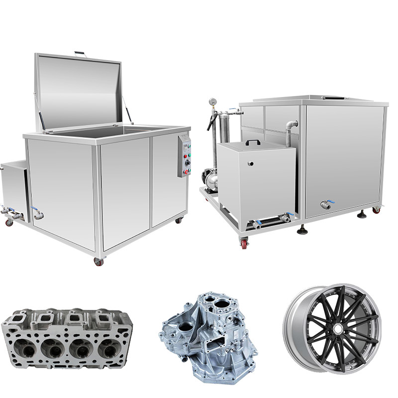 Chunrain 108L Filter Circulation Industry Ultrasonic Cleaner Sonicator Bath Price Engine Block Parts Washer Machine