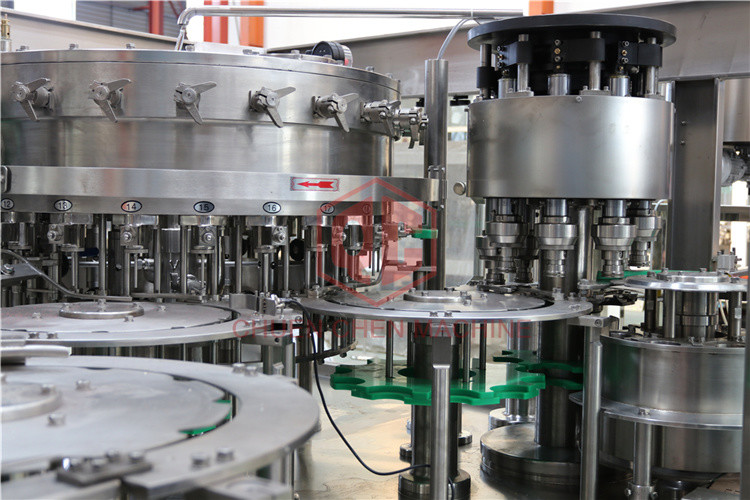 Monoblock Plastic Bottle Carbonated Drink Filling Machine Small Capacity