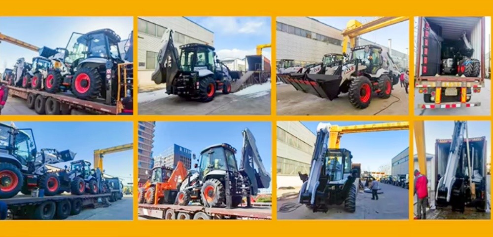 Bl90-25 Loader Machine Earth-Moving Machinery Construction Four Wheel Drive Backhoe Loader