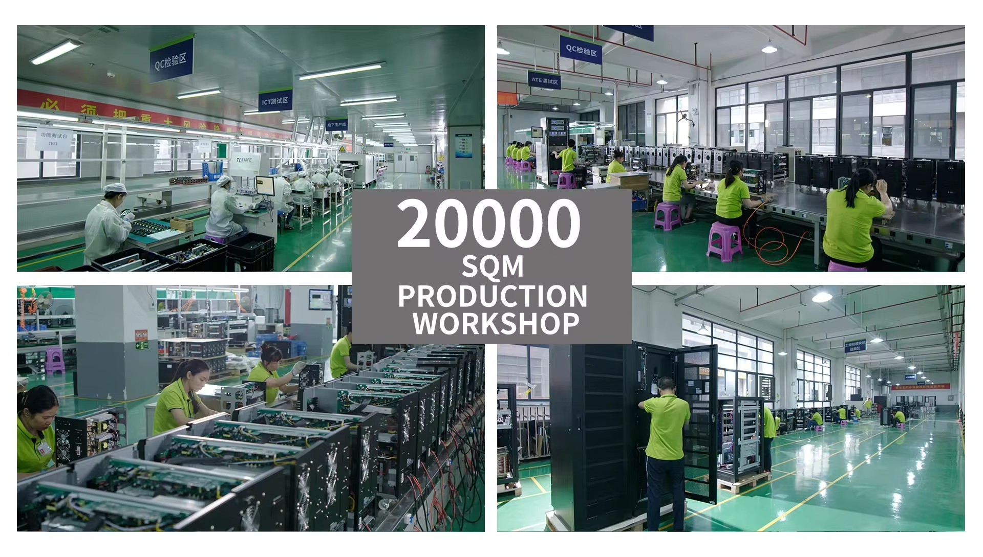 Double Conversion 3 Phase Online UPS Power supply 10kVA - 80kVA with Pure Sine Wave Input