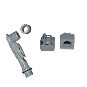 LSR Overmolded Sanitary Shower Parts Custom Plastic Injection Molding