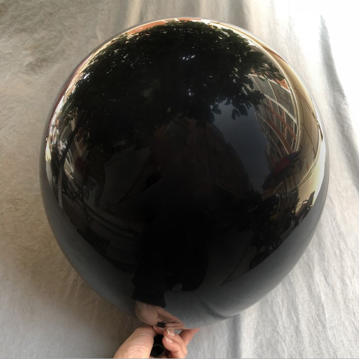 Foil helium balloon with latex confetti balloon