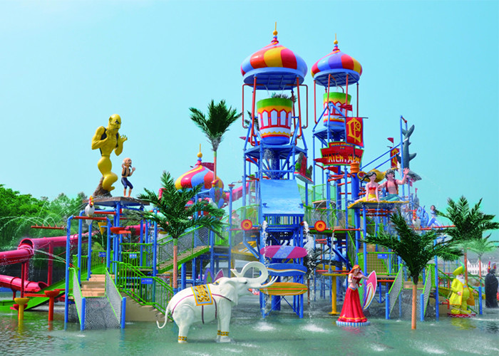 Safe and Durable Aqua Park Equipment with Capacity Depends On The Size And Design