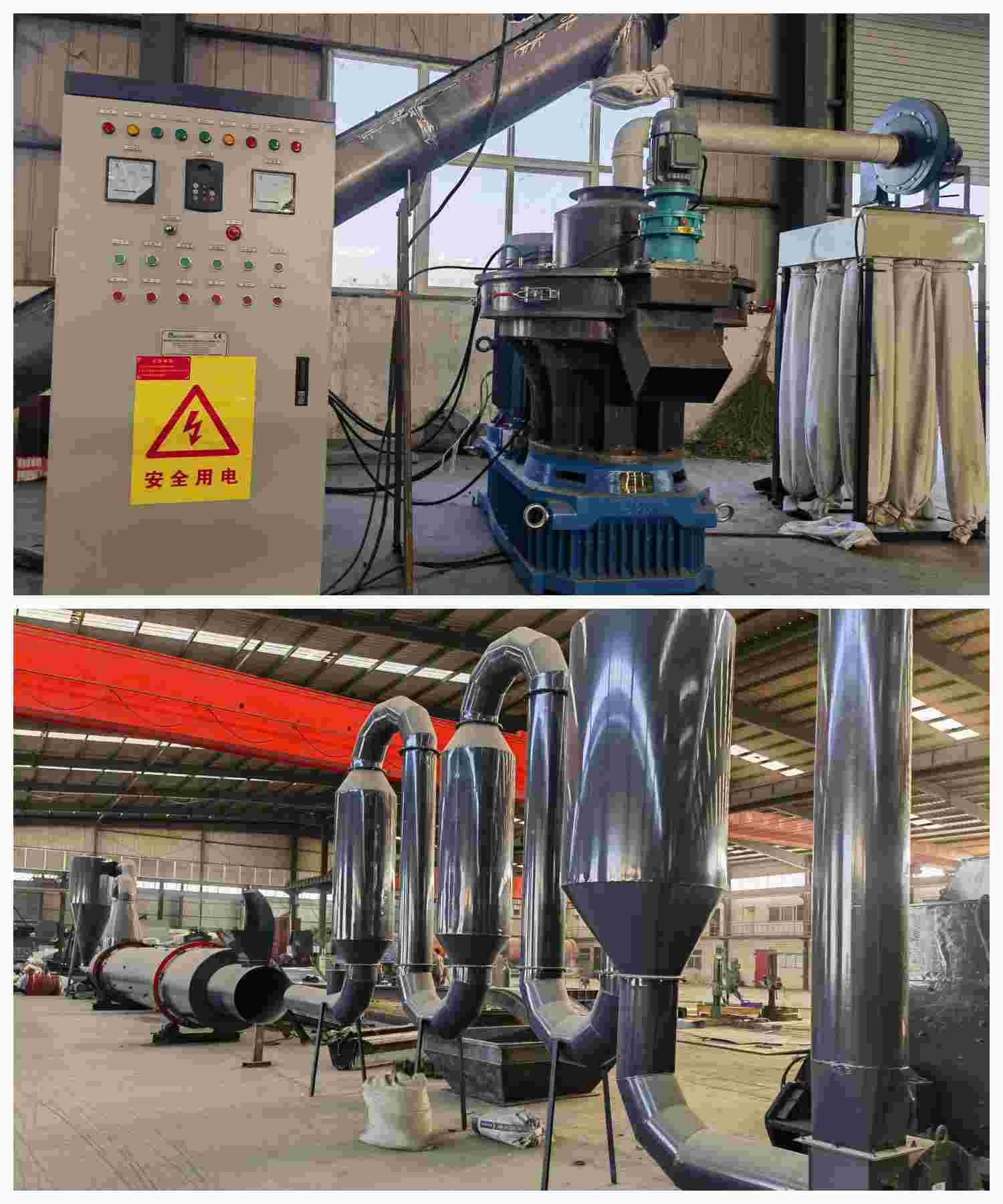 500-800kg/H 1t/H Wood Pellet Production Line CE Biomass Pellet Production Line