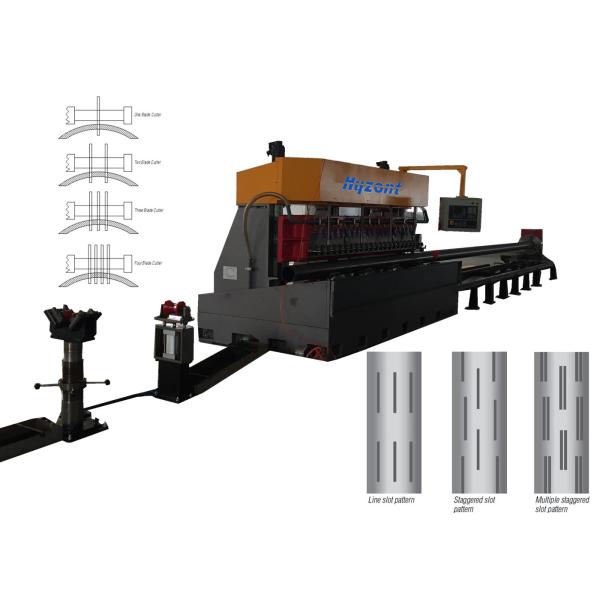  High Production Rate Pipe Perforating Machine With CNC Indexing Systems Manufactures