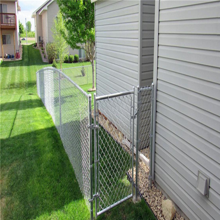 8ft HIGH X 25ft ROLLS Diamond Galvanized Chain Link Fence Panels Abrasion Proof