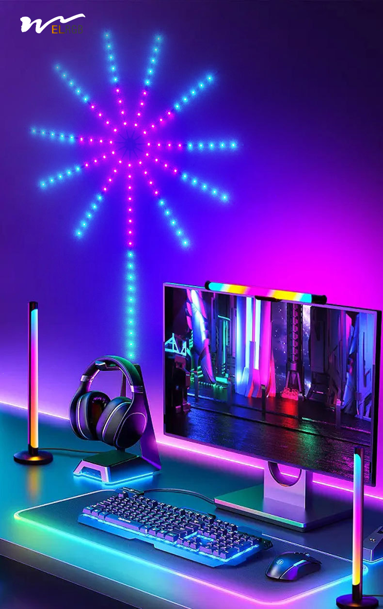 Add a Touch of Magic to Your Festival with LED Light Featuring Water and Smoke Effects