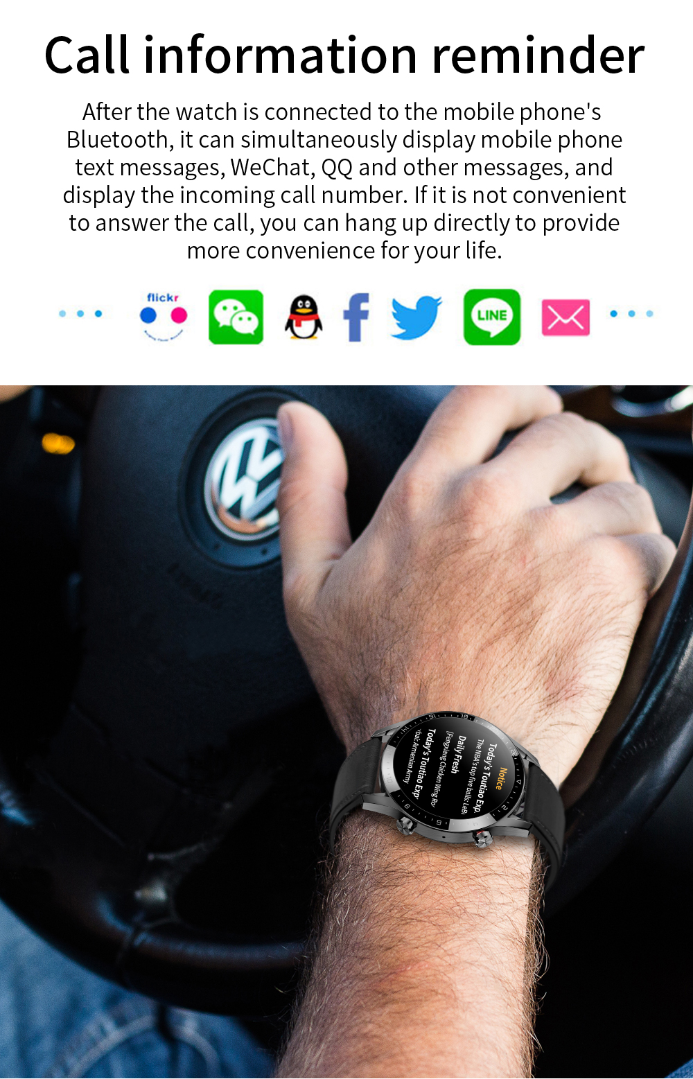 65G Bluetooth Calling Smartwatch 200mAH Health Monitoring Bracelet IP67 Waterproof Band