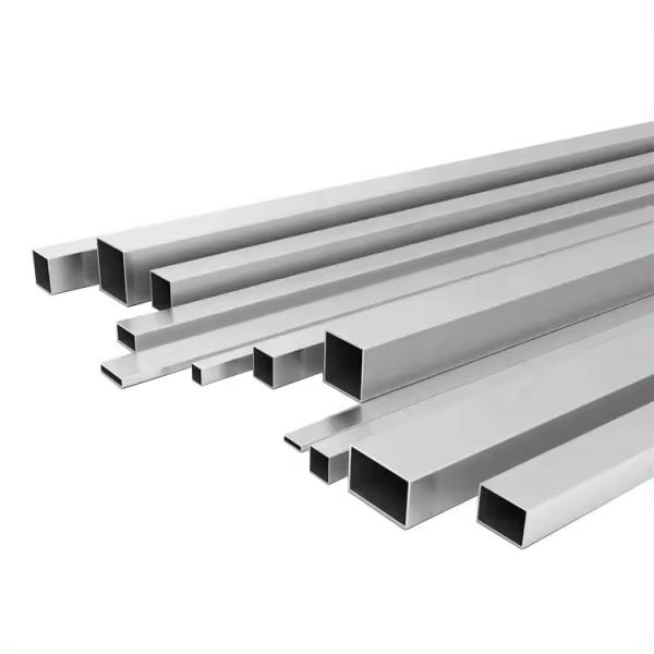 Custom 25 * 25 2x2 1x1 Square Stainless Steel Hollow Flat Metal CNC Tube Tubing