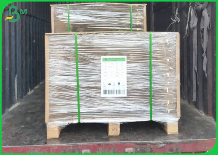 Brown Colour 12gsm Poly Laminated Virgin 80gsm Kraft Paper Rolls For Packaging