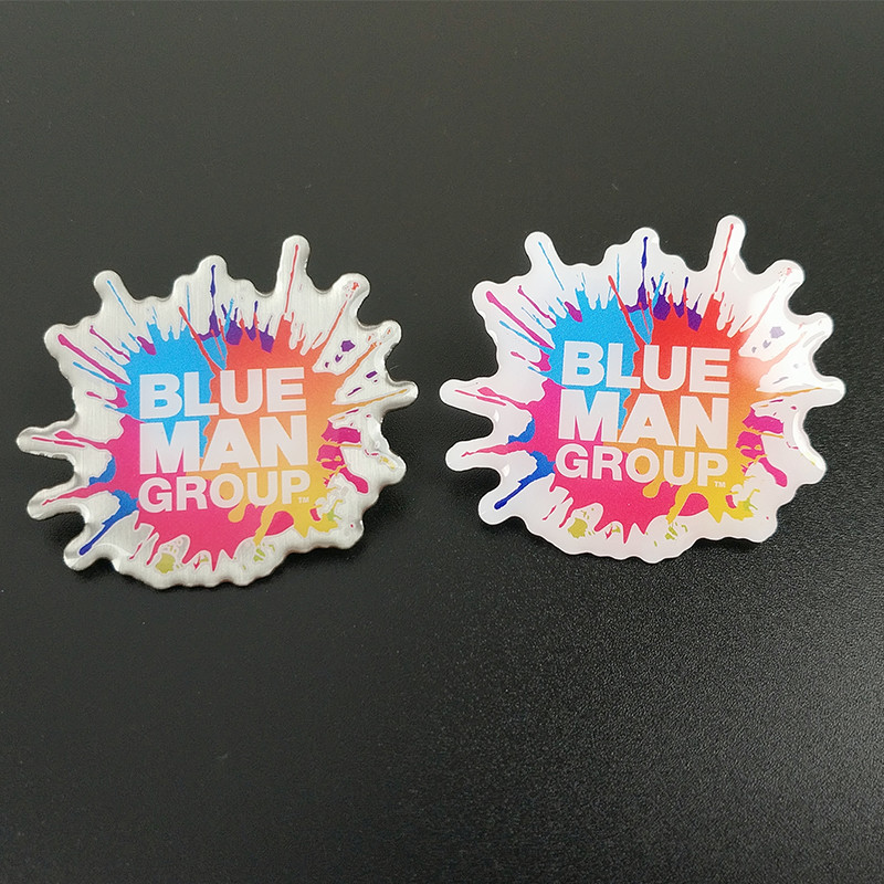 Blue Man Group Color Splash Lapel Pin Perfect For Fans And Collectors Of Iconic Performance Group