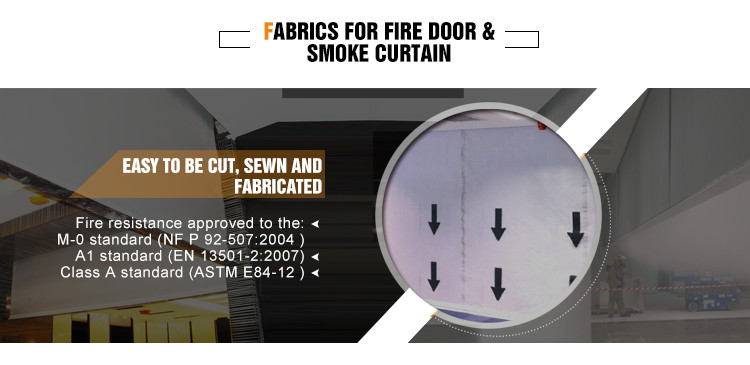 Easy To Be Sewn Fabricated Vermiculite Coated Fiberglass Fabric For Gaskets Oven Door Seals