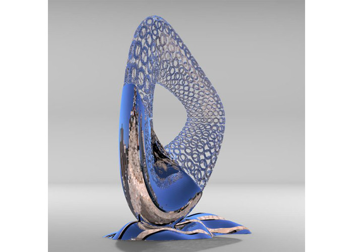 Metal Light Art Sculpture Enhancing Outdoor Spaces With Beauty And Light