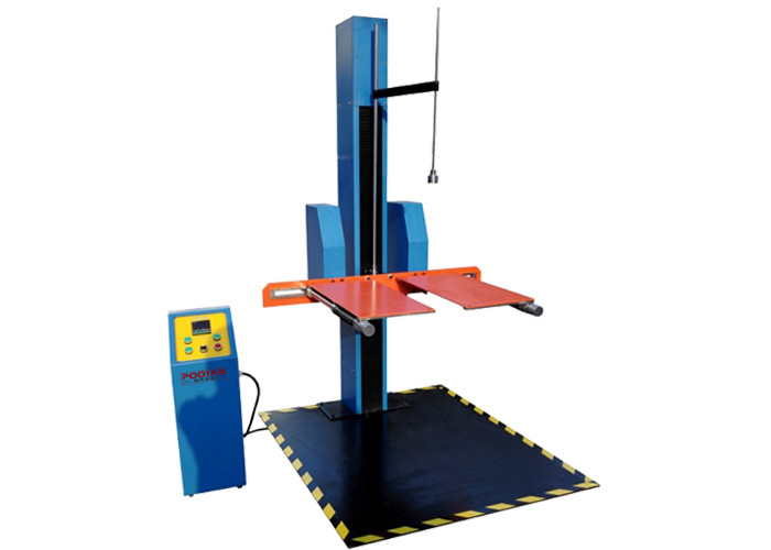 Single Arm Packaging Product Drop Test Machine 2000mm Fall Impact 1.85kw