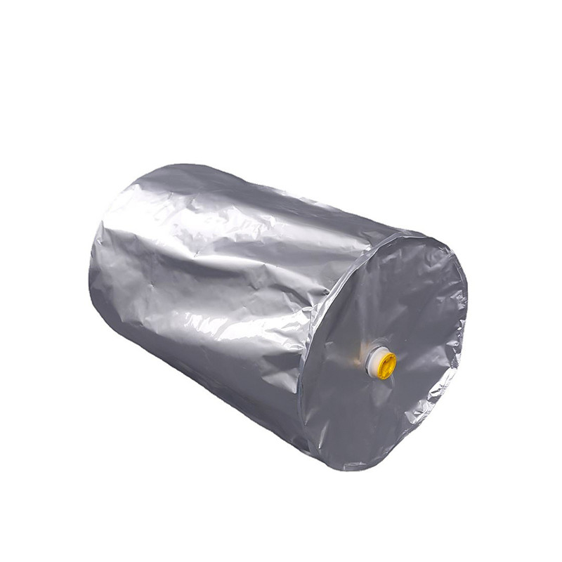  55 Gallon Drum Plastic Inner Bag Round Bottom For Open And Close Top Drum Flexible Round Bottom Gusset Aluminum Foil Manufactures