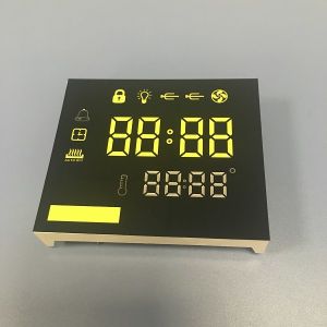 Ultra Red Custom LED Display , 8 Digit 7 Segment LED Display For Oven Timer