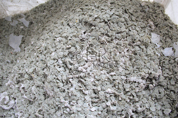 250mm Plastic Squeezing Machine Dryer Plastic Film Washing Line