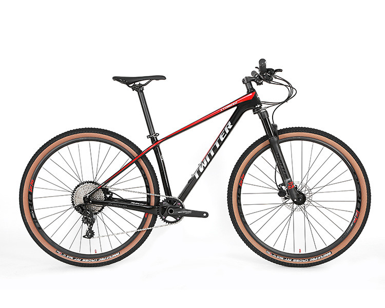 Carbon Fiber Mountain Bicycle With Single Crankset SHIMANO M6100 12S For Sale