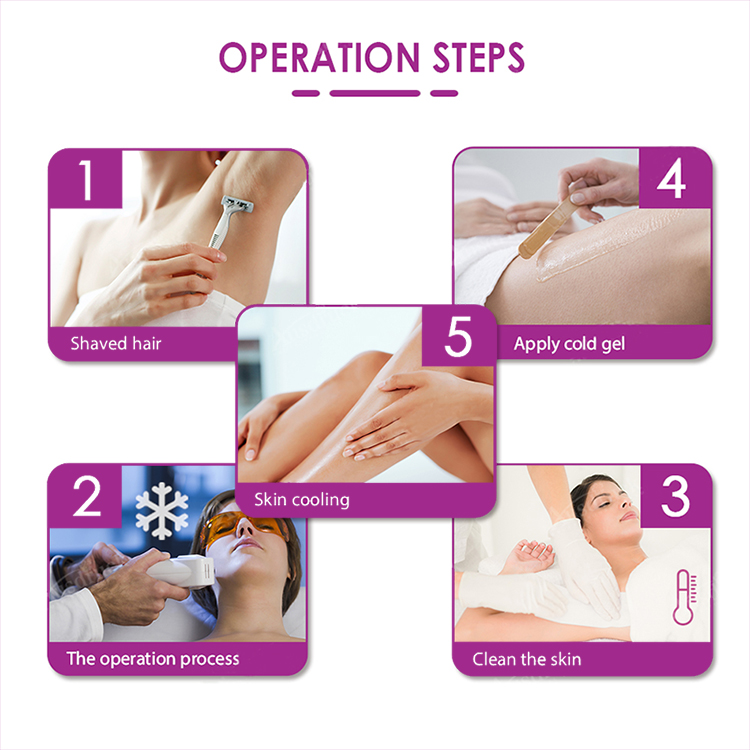 No Pain Portable Permanent Painless 755 808 1064 Hair Removal Laser Epilator 808Nm Diode Laser machine